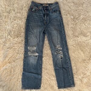 Women’s Levi’s Ribcage Straight Ankle Jean